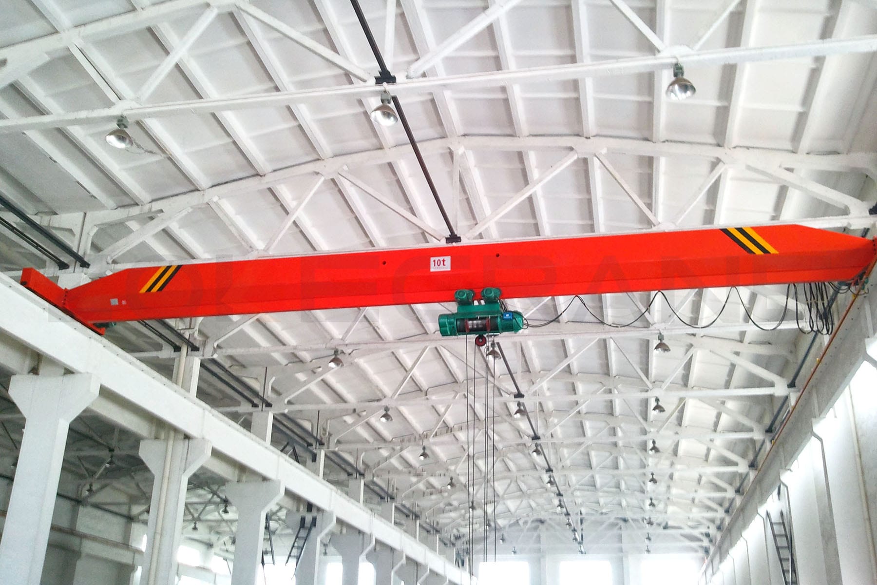 15 Years Single Girder Overhead Cranes Manufactruer Zoke Crane