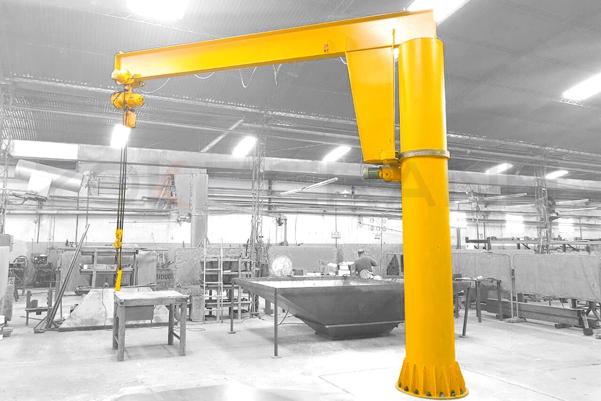 15 Years Floor Mounted Jib Cranes Manufactruer | ZOKE CRANE
