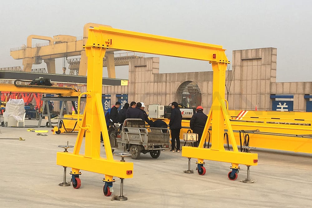 15 Years Portable Gantry Cranes Manufactruer ZOKE CRANE