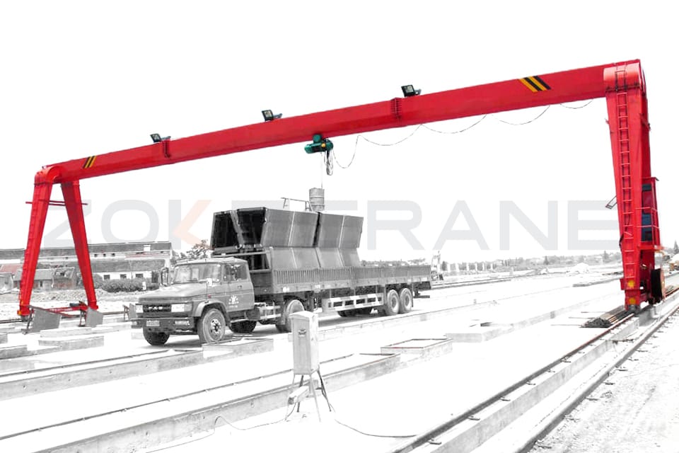 Single_Girder gantry crane