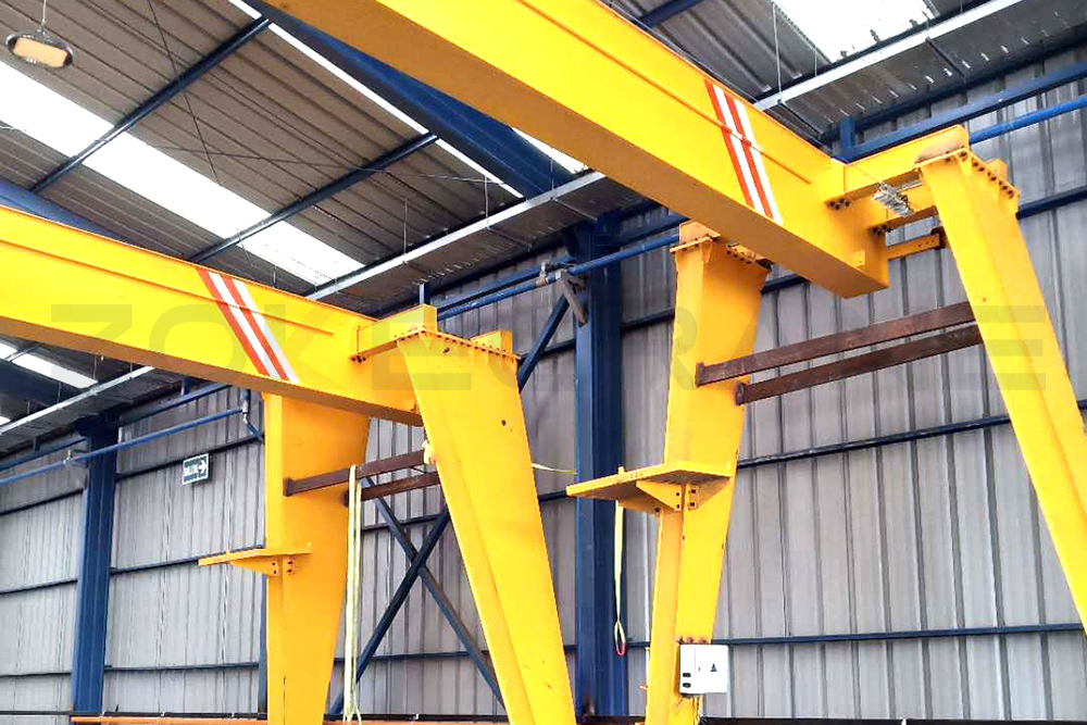 15 Years Single Girder Gantry Cranes Manufactruer ZOKE CRANE