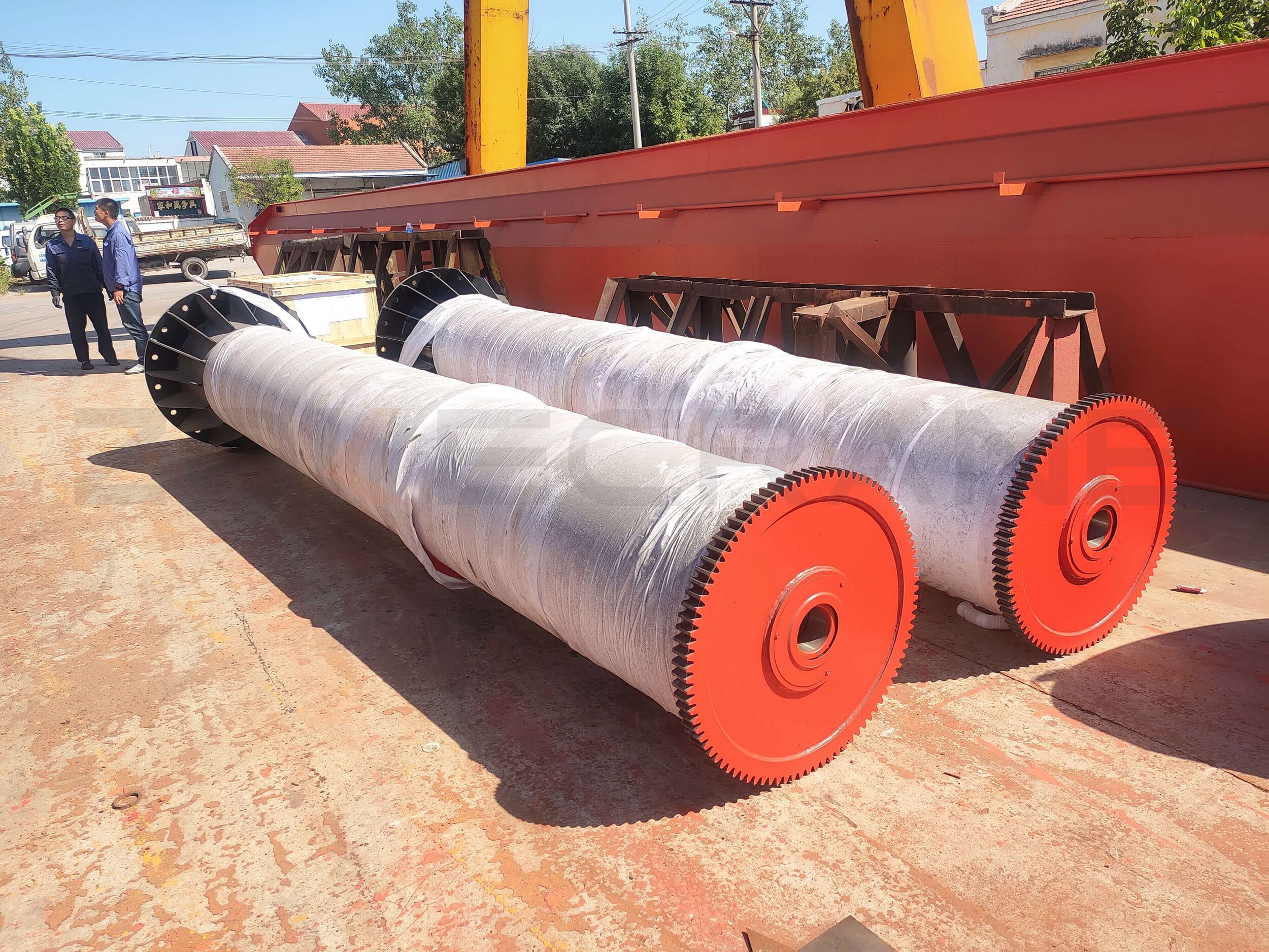 jib crane with electric chain hoist delivery to Sudan