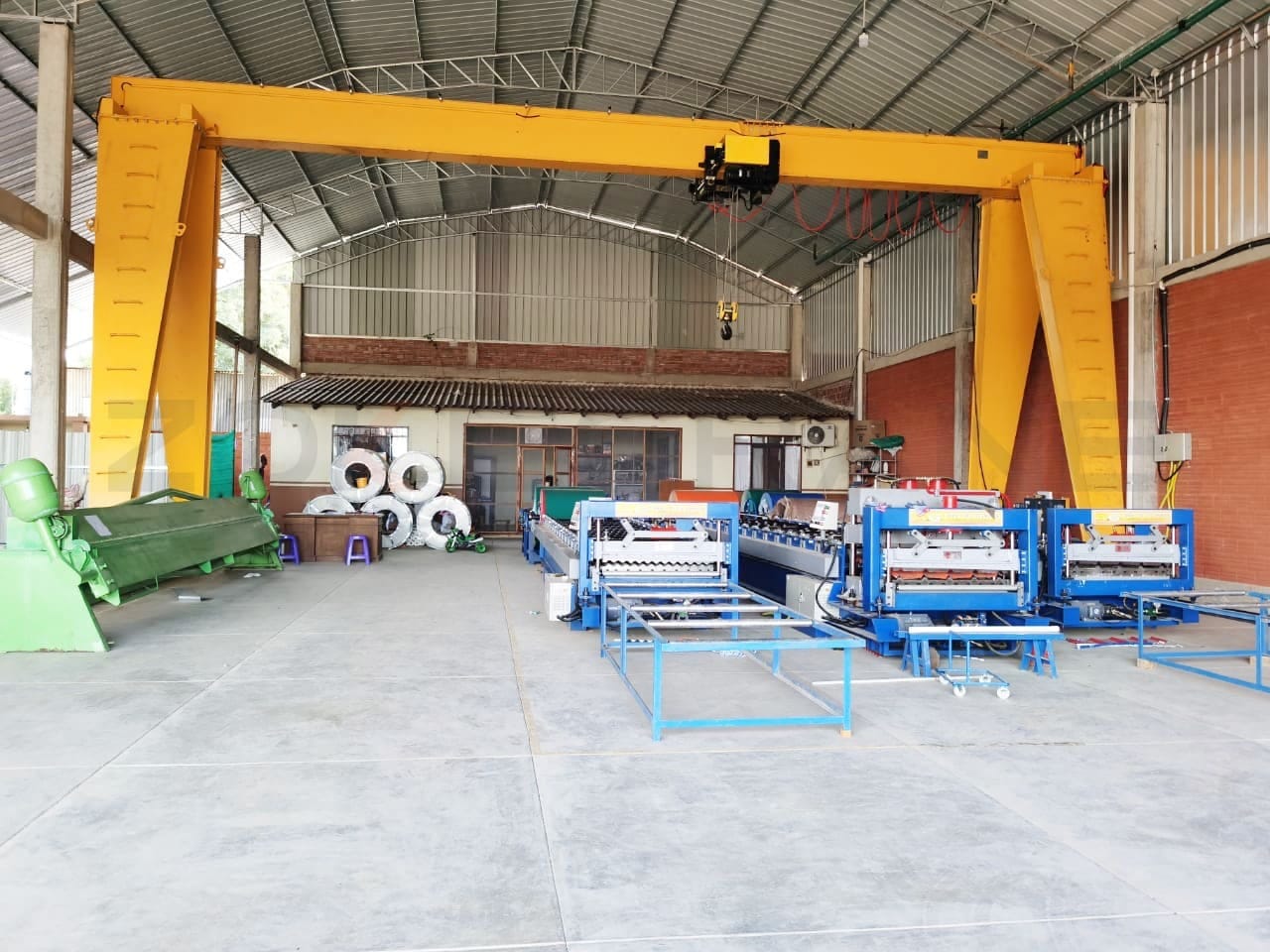 Europe type single girder gantry crane
