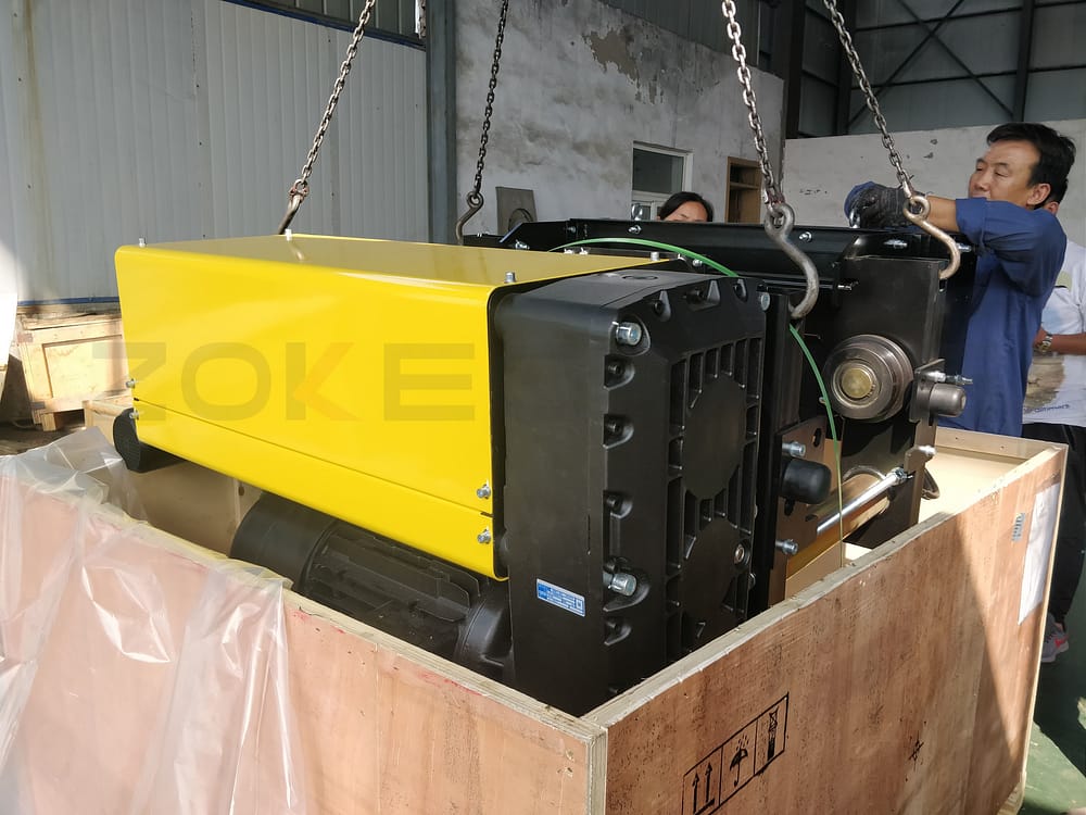 Paranco elettrico a fune tipo Europa
