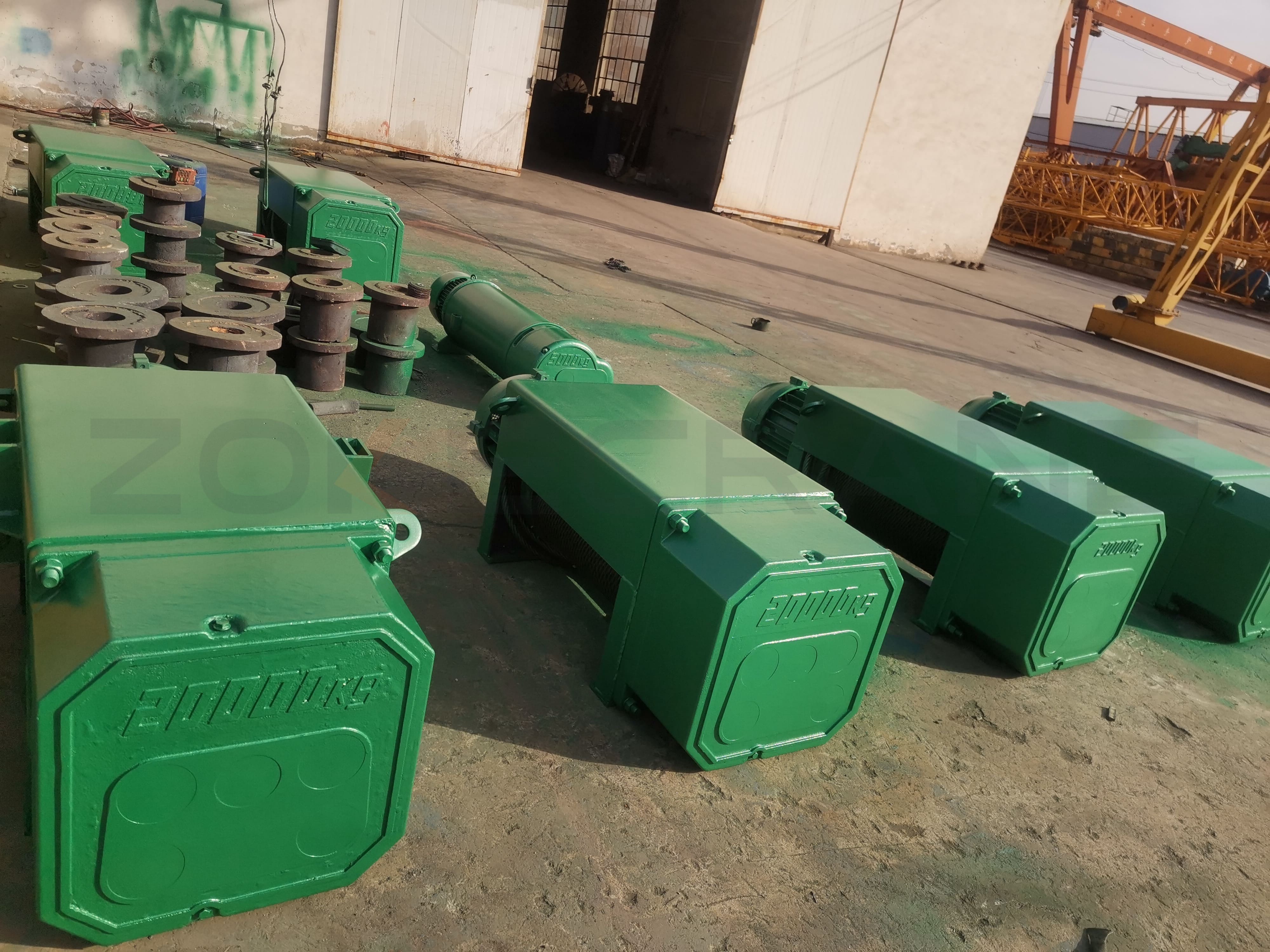 fixed hoist without trolley