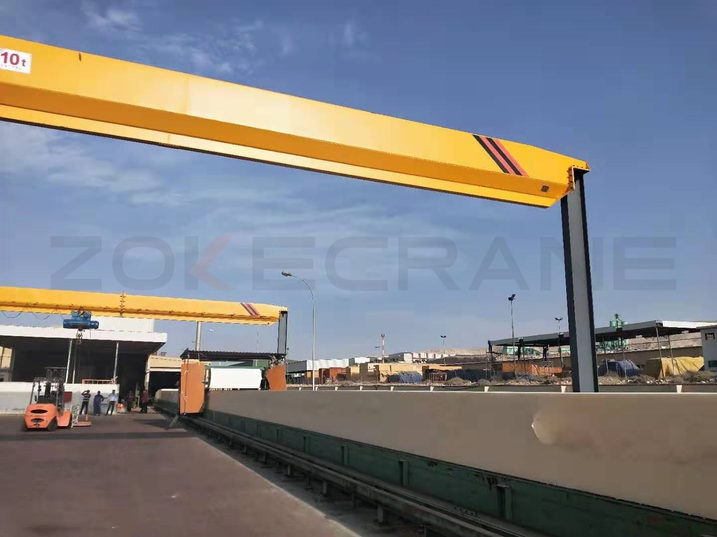 single girder gantry crane