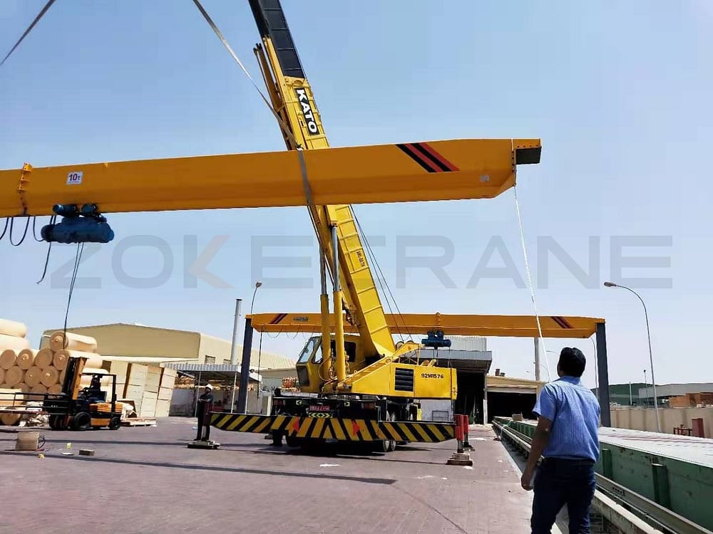 single girder gantry crane