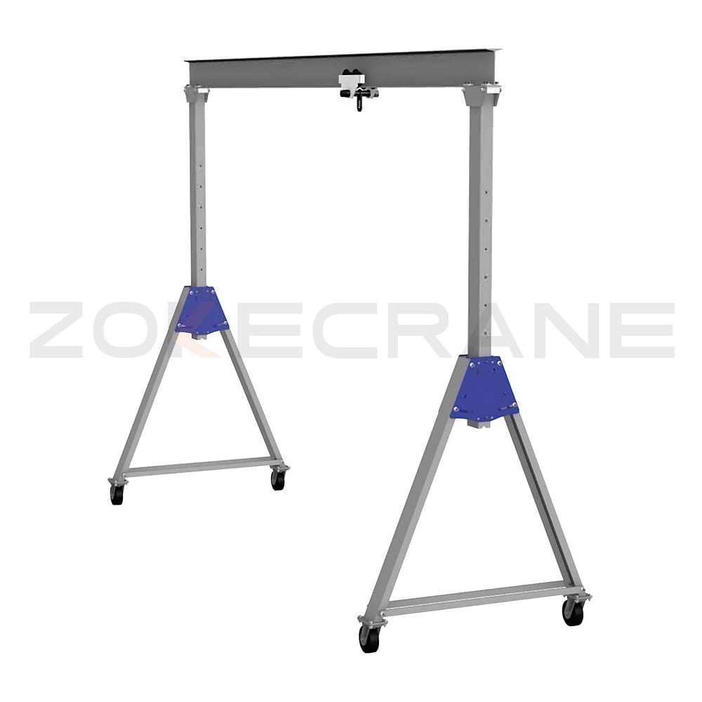 Grúa de pórtico de aluminio