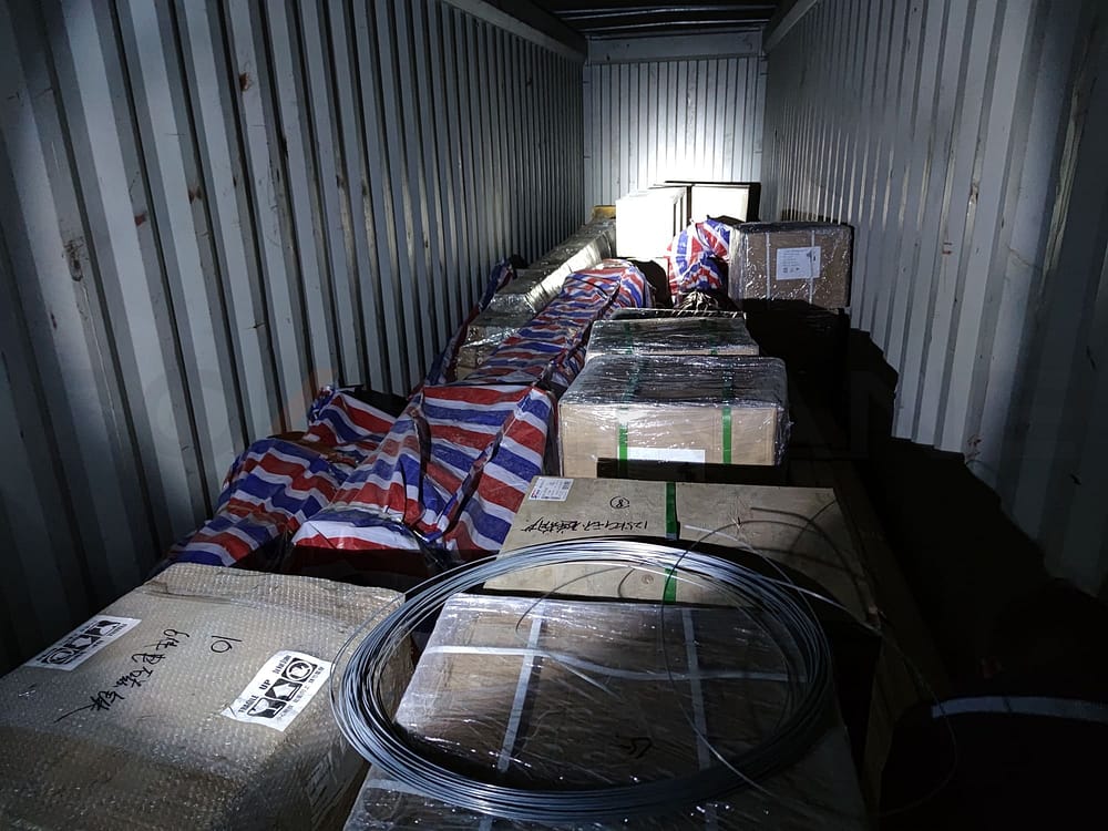 Merci in container