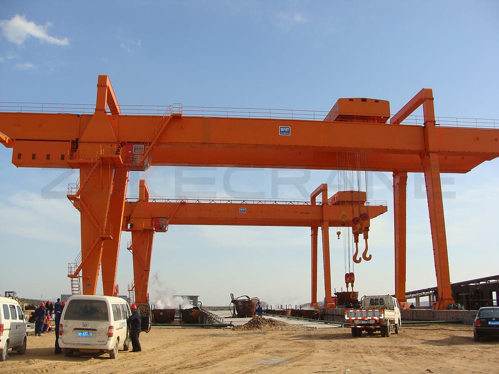 Grúa pórtico de construcción naval tipo ME