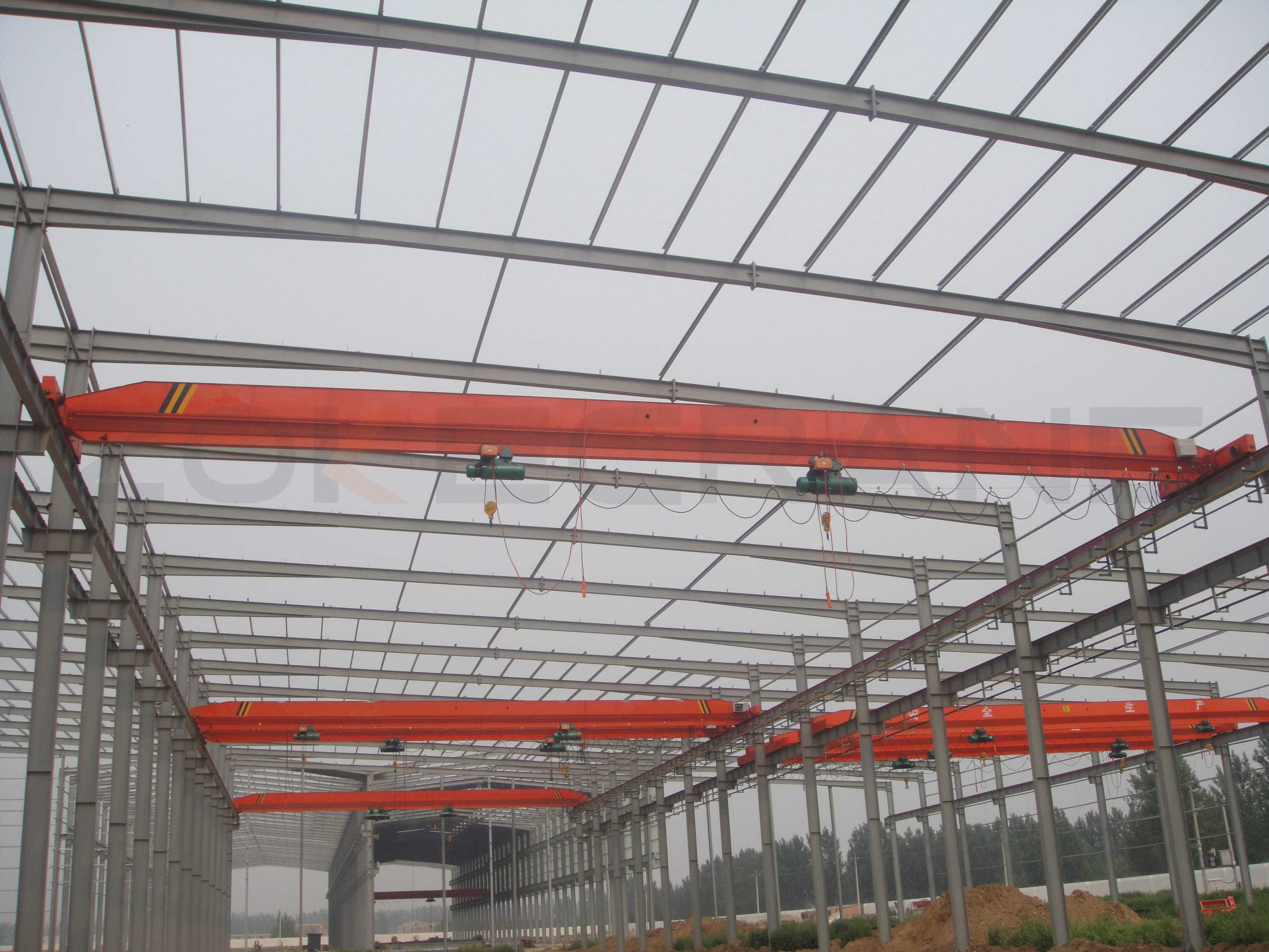 double hoist overhead crane