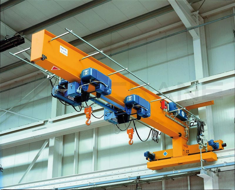 double hoist wall travelling Jib Crane