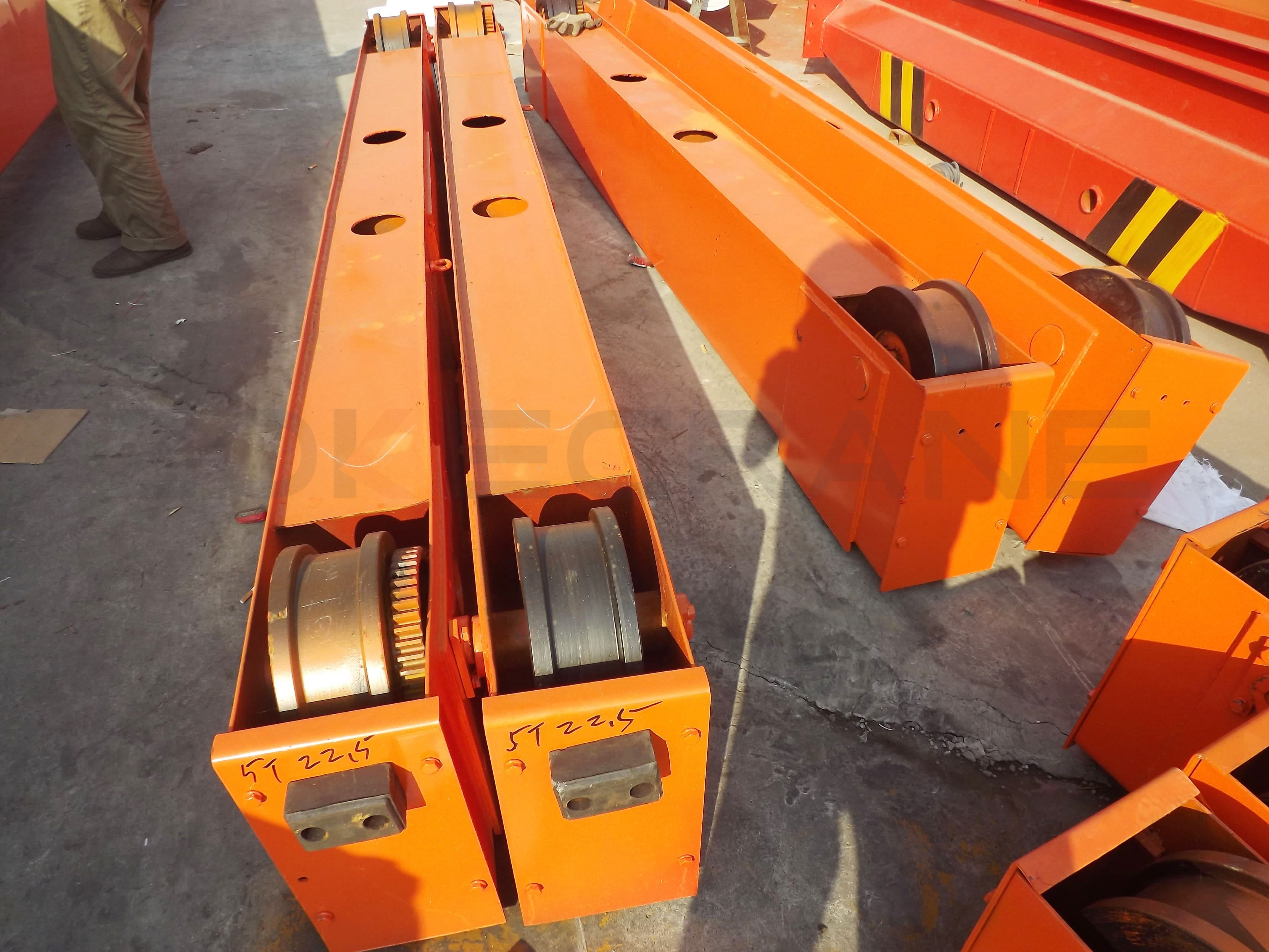 End carriages oft Single Girder Overhead Crane