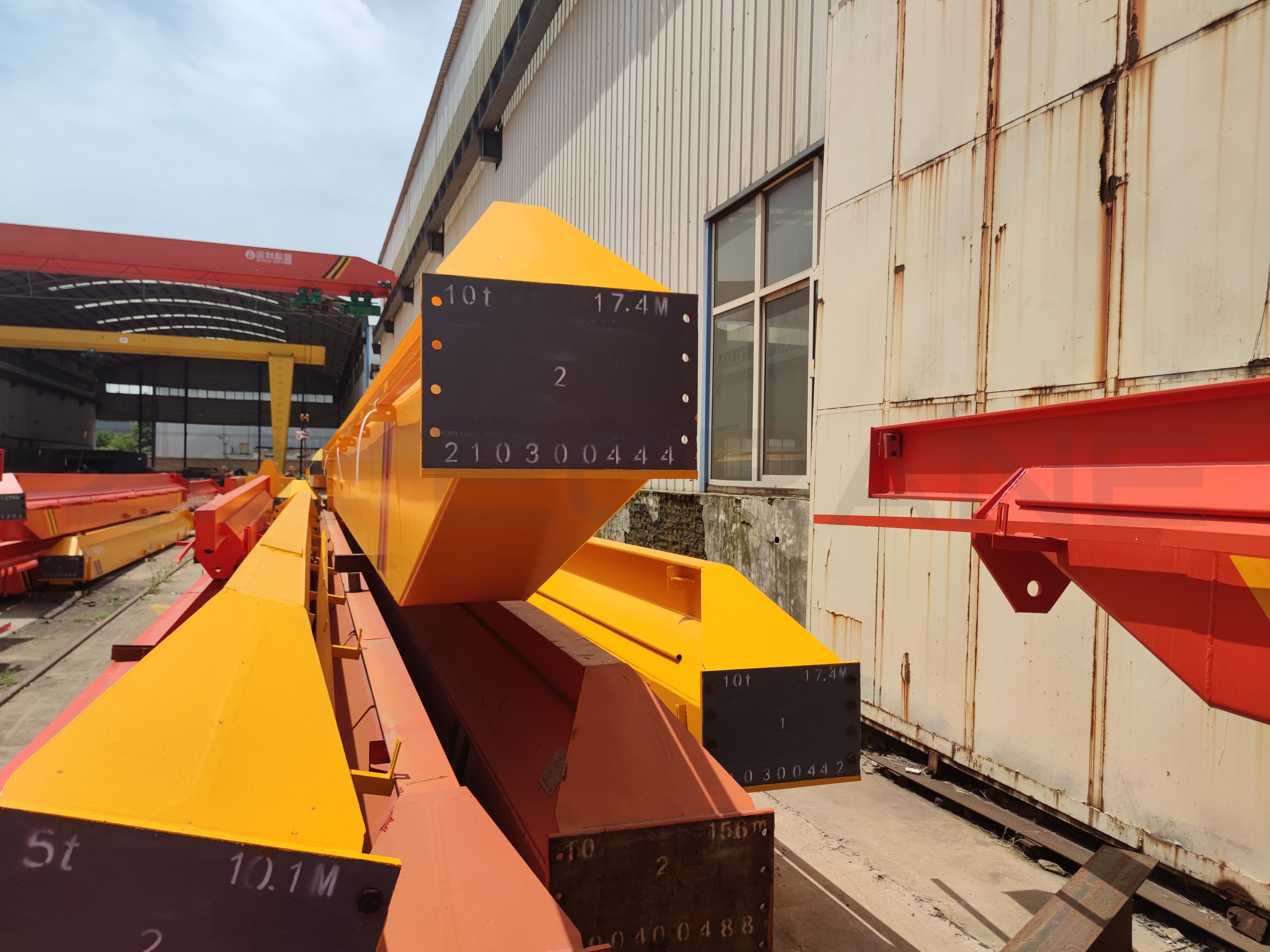 Main beam oft Single Girder Overhead Crane