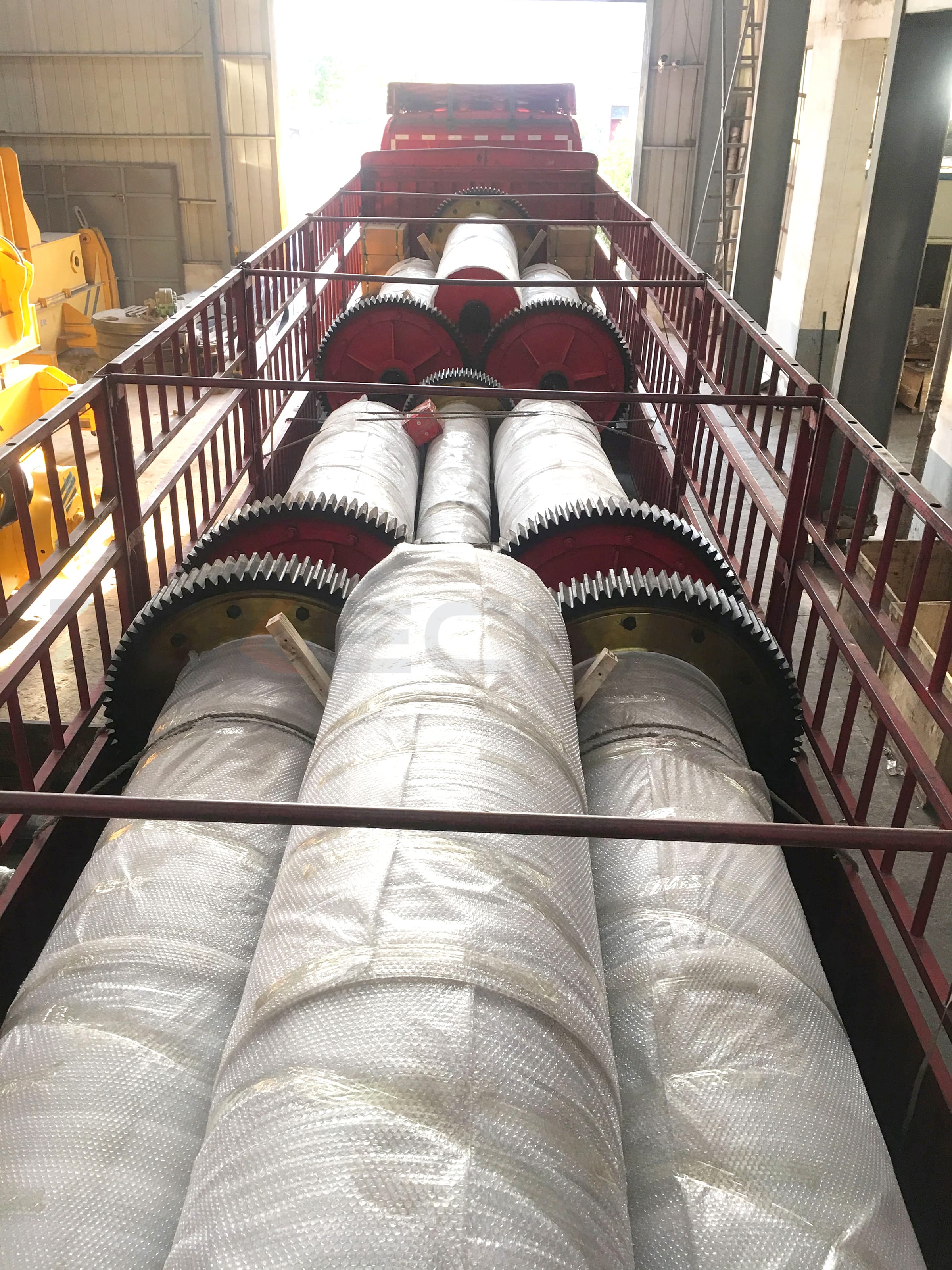 Picture of drums delivery 
