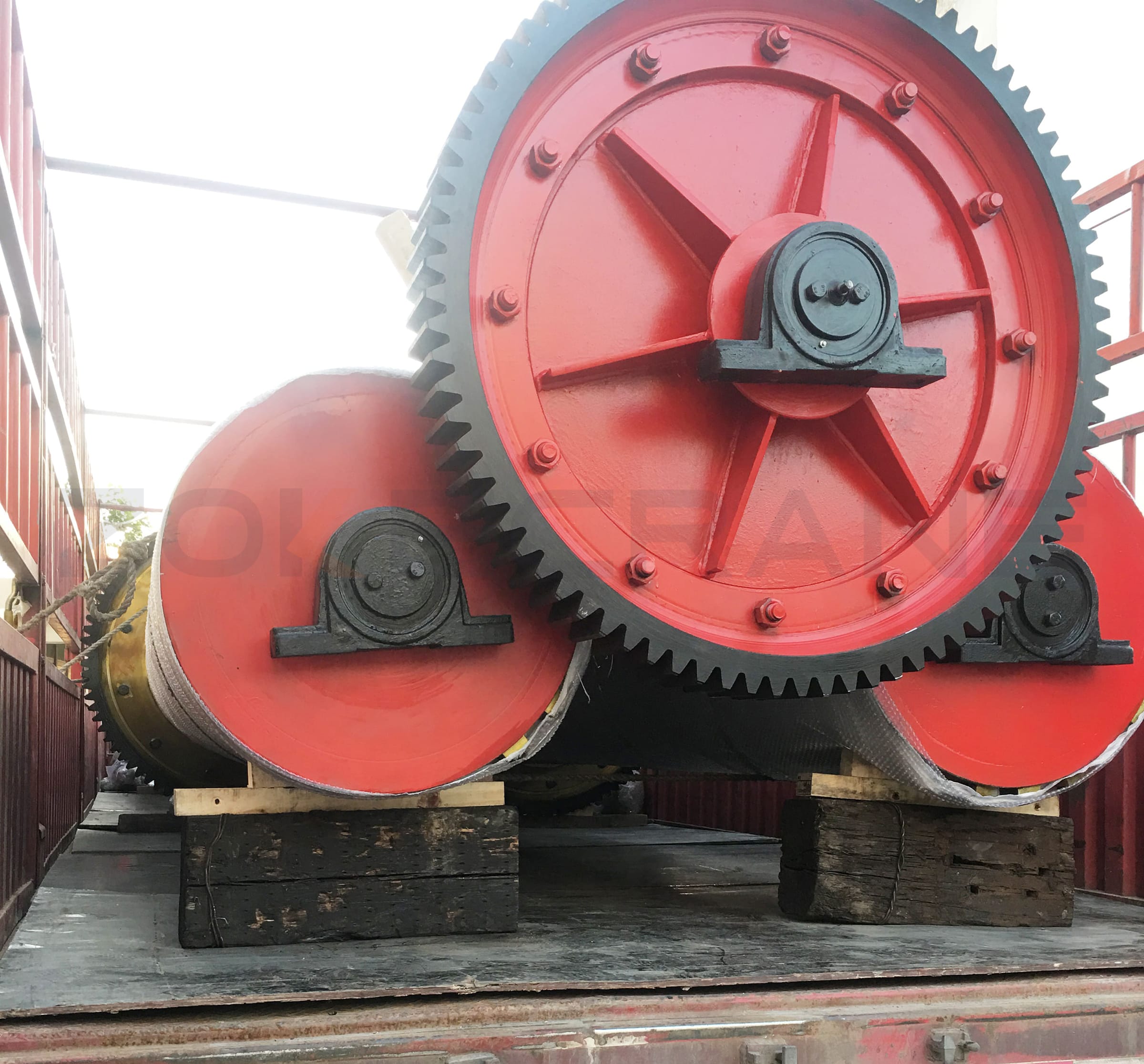 Picture of drums delivery 
