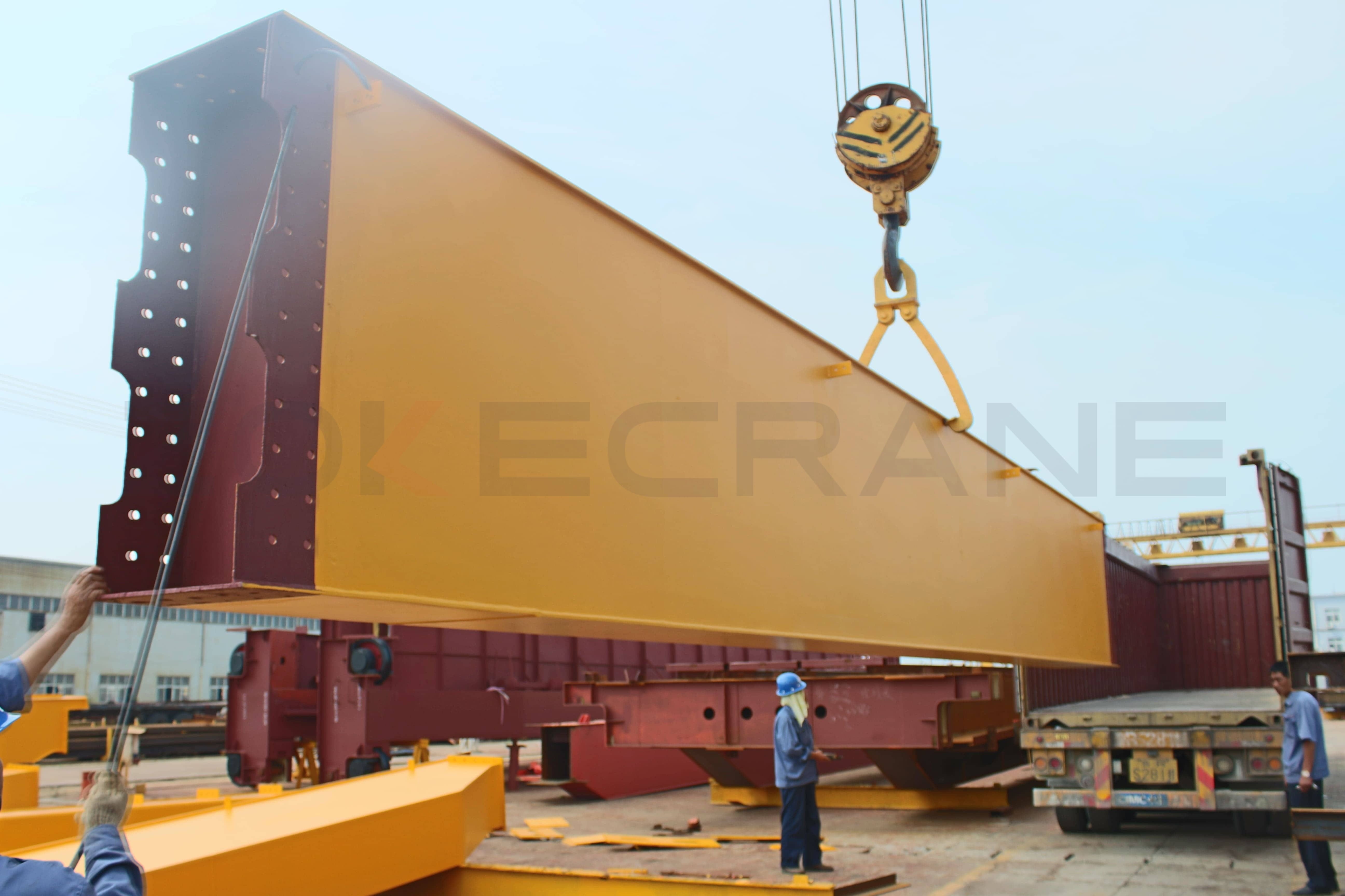 Main beam oft Double Girder Overhead Crane