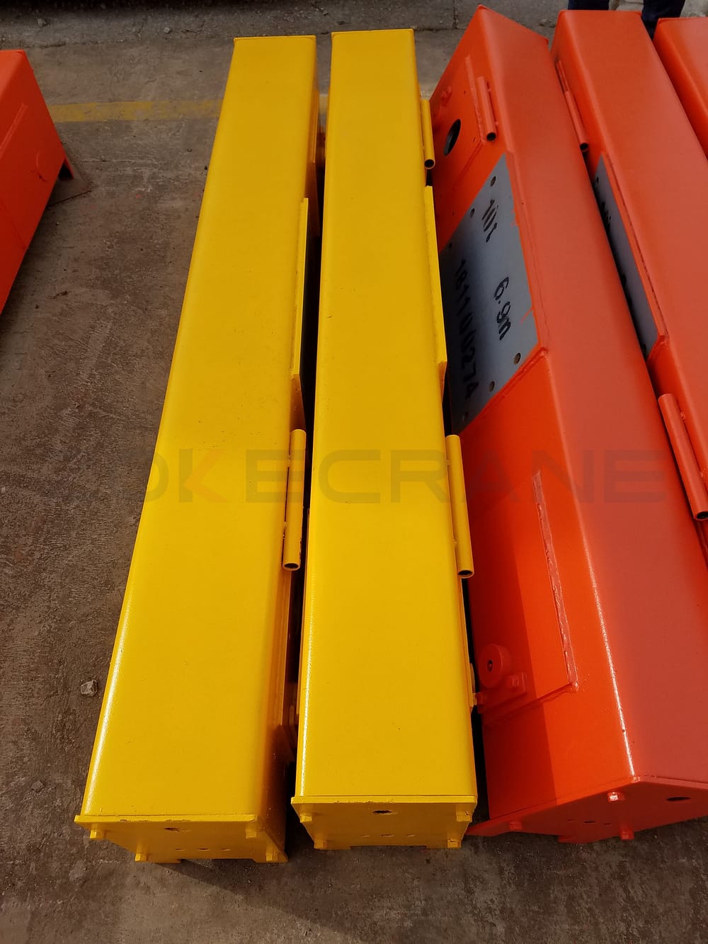 Trave terminale del carroponte monotrave T