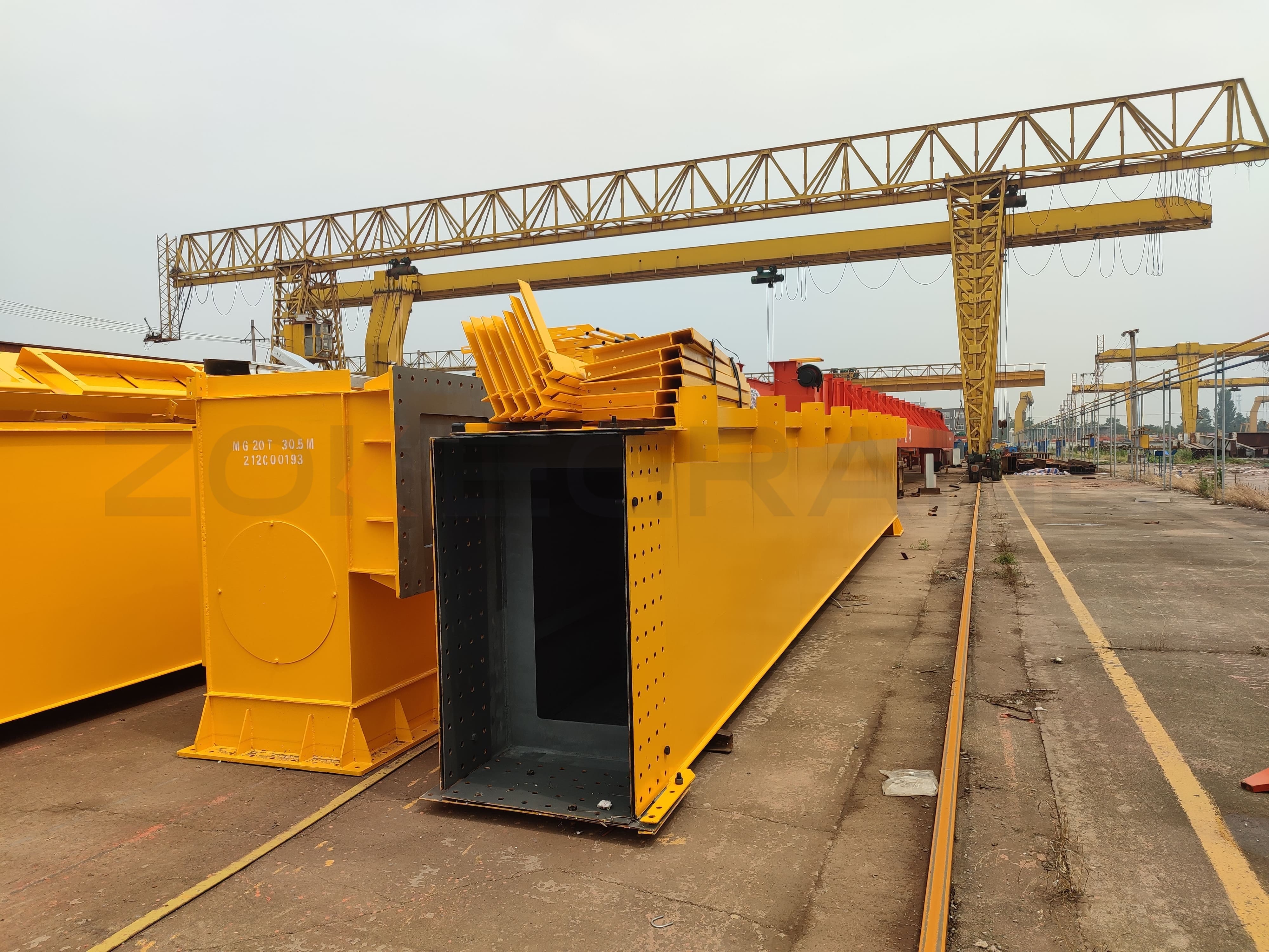 Main beam ofT double girder gantry crane