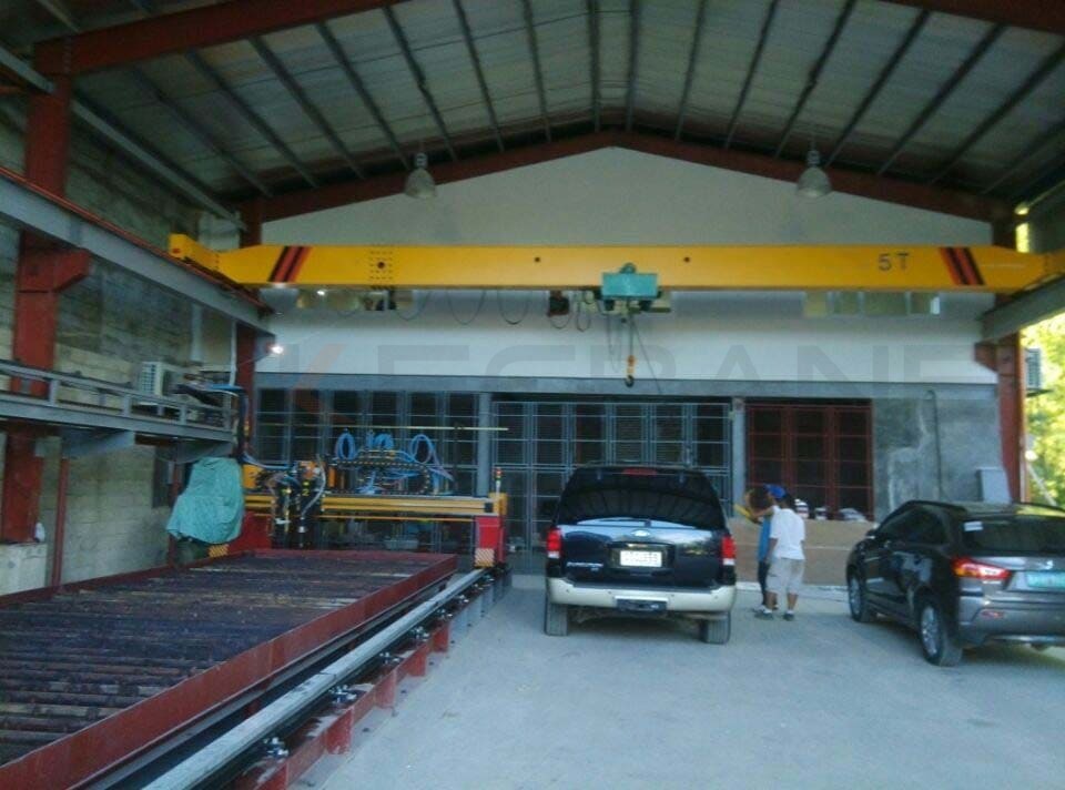Completata l'installazione del carroponte a trave singola T