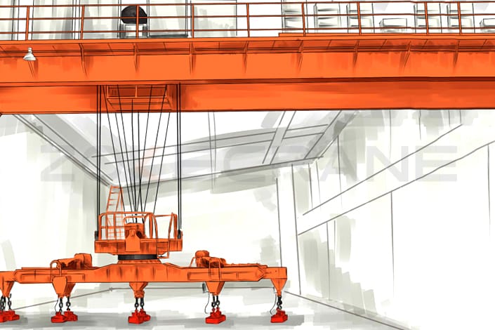 Electromagnetic Overhead Crane