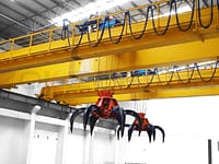 Grab bucket overhead crane