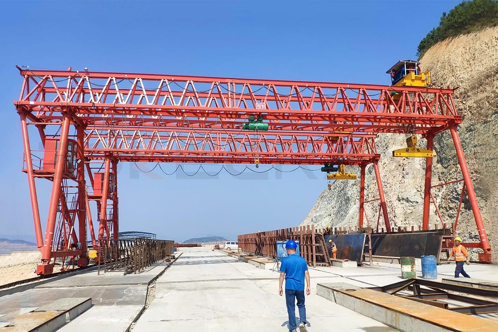 15 Years Concrete Beam Gantry Crane Manufactruer ZOKE CRANE
