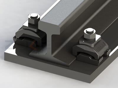 crane rail fasteners