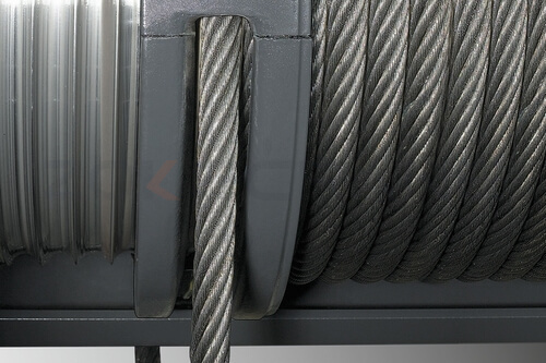 guía de cable de grúa