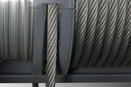 crane wire rope guide