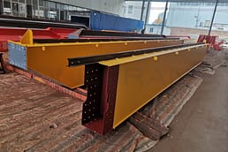 Trave principale del carroponte a doppia trave t