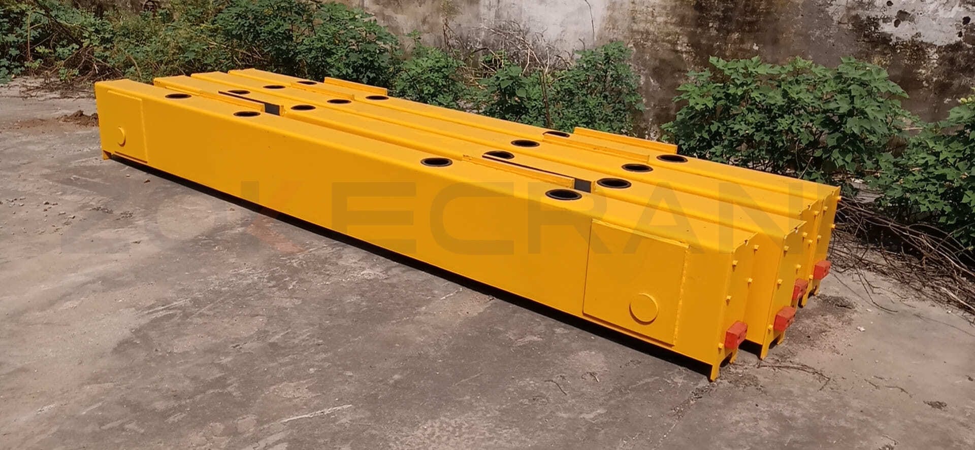 End carriages ofT double girder overhead crane