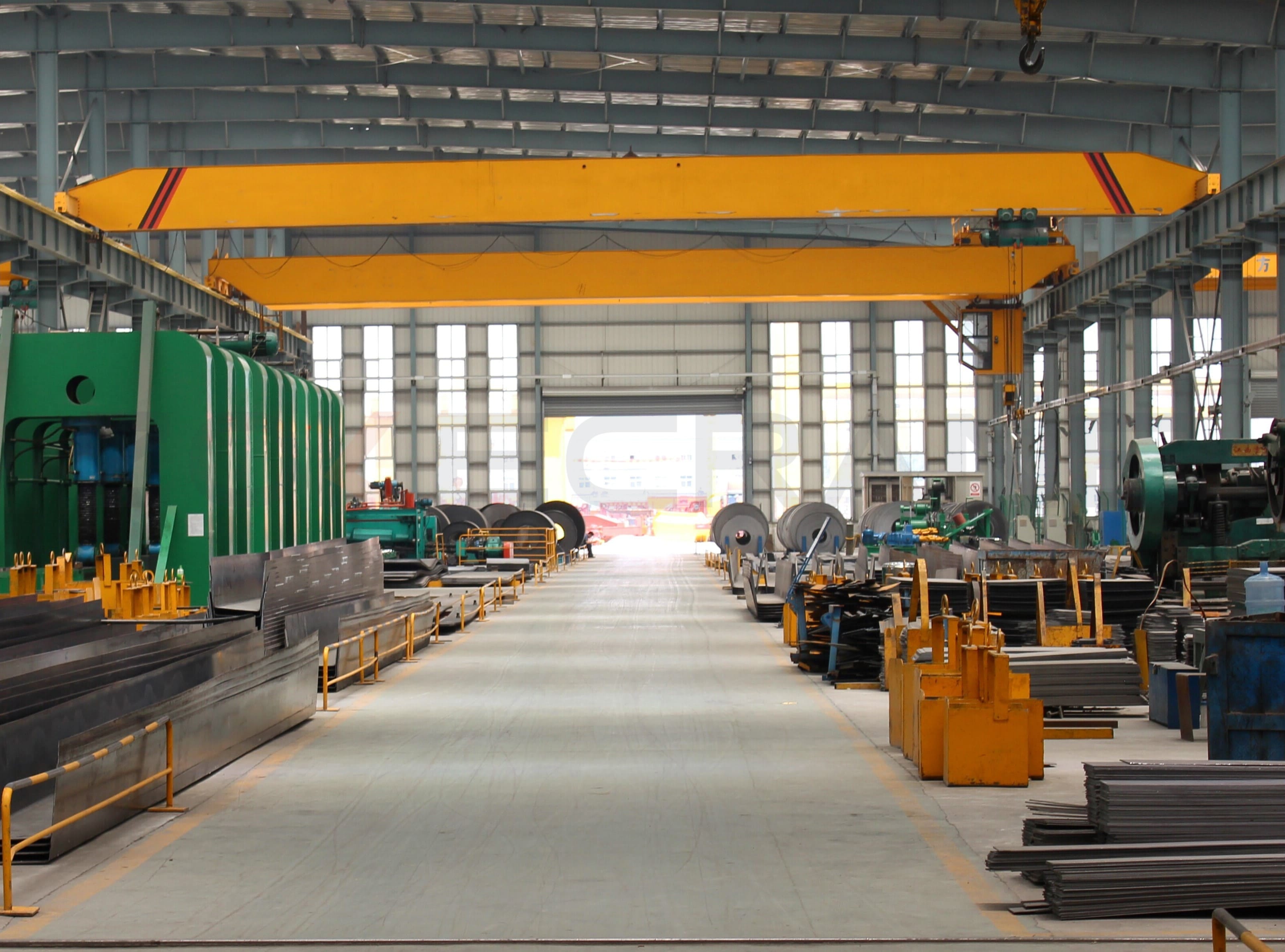 Single girder overhead crane
