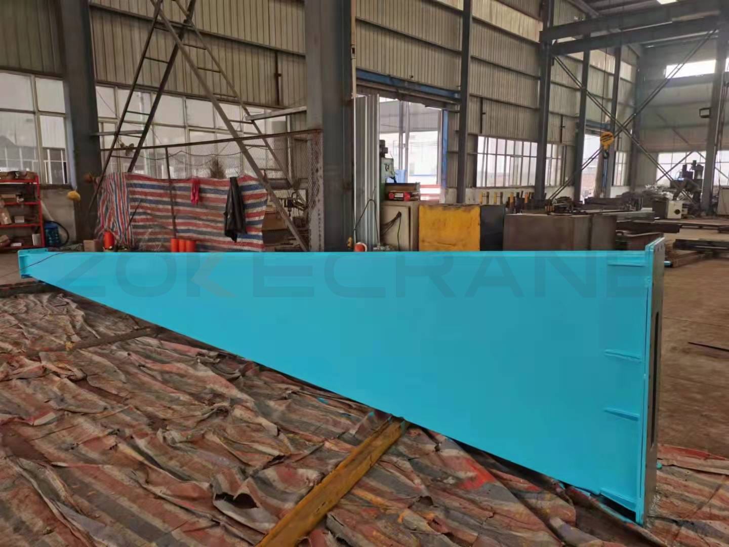 Support legs ofT single girder gantry crane