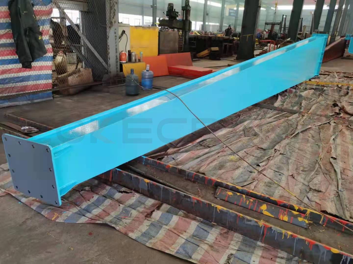 Support legs ofT single girder gantry crane