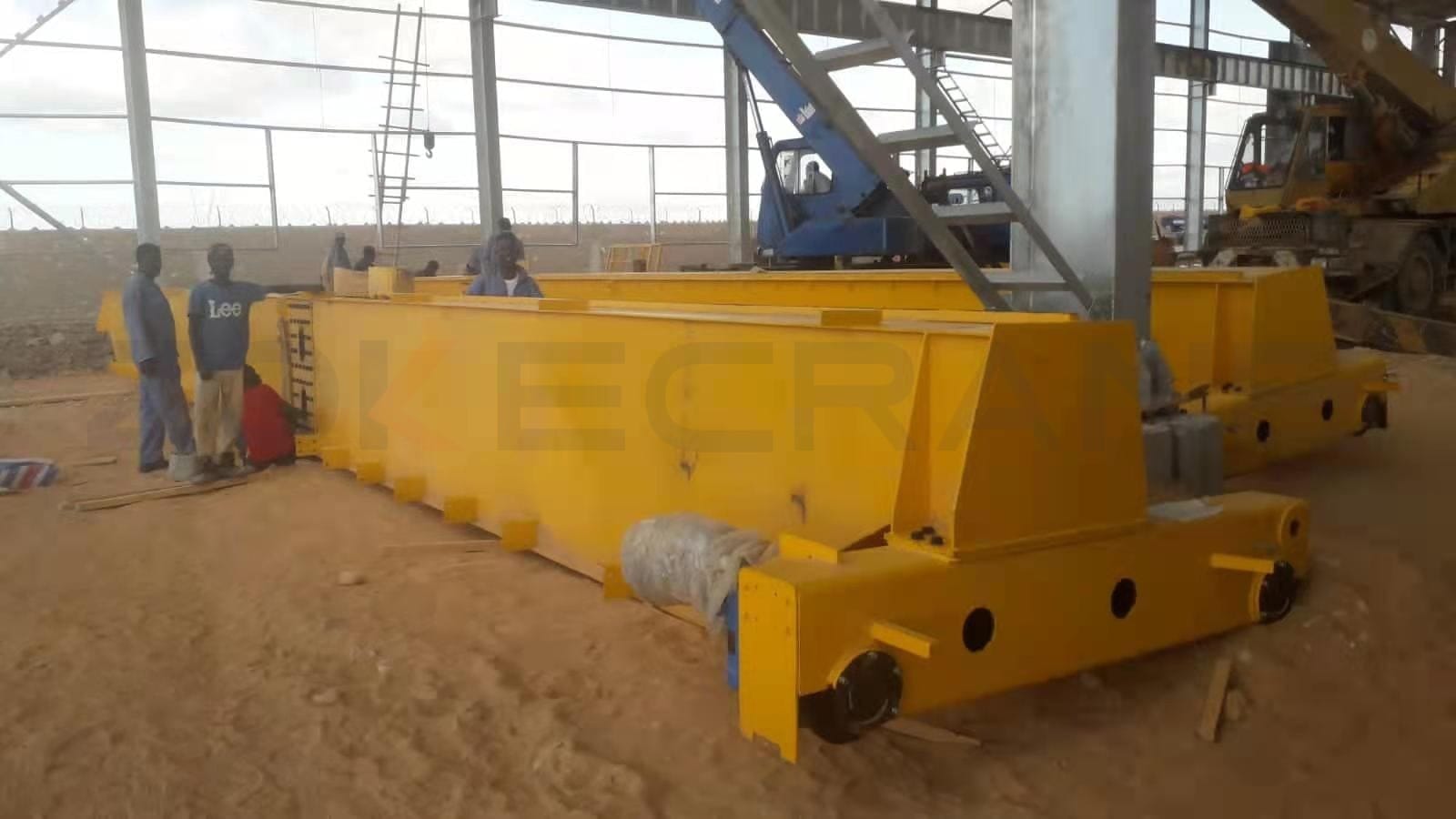Picture of installation crane