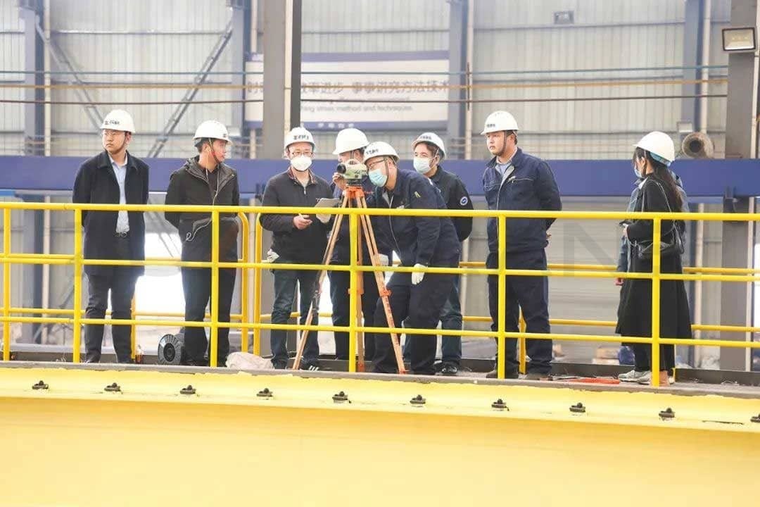 Testing of crane