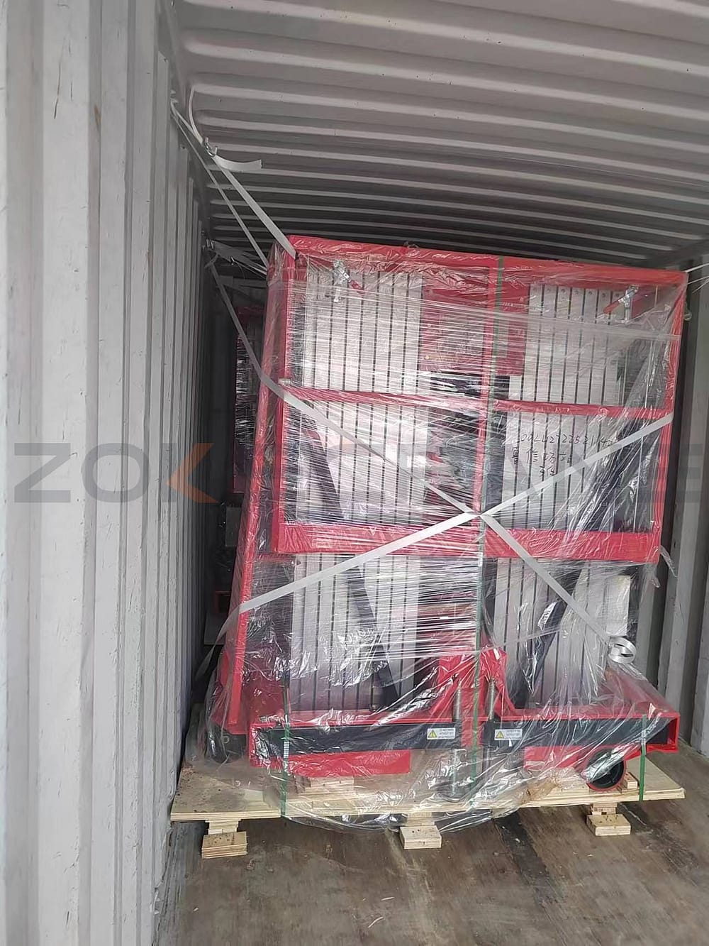 Piattaforma elevatrice in lega di alluminio del Bangladesh