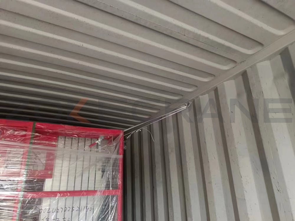 Piattaforma elevatrice in lega di alluminio del Bangladesh