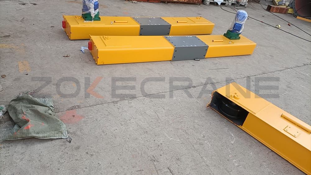  Esportazione di gru a ponte monotrave tonnellata in Indonesia