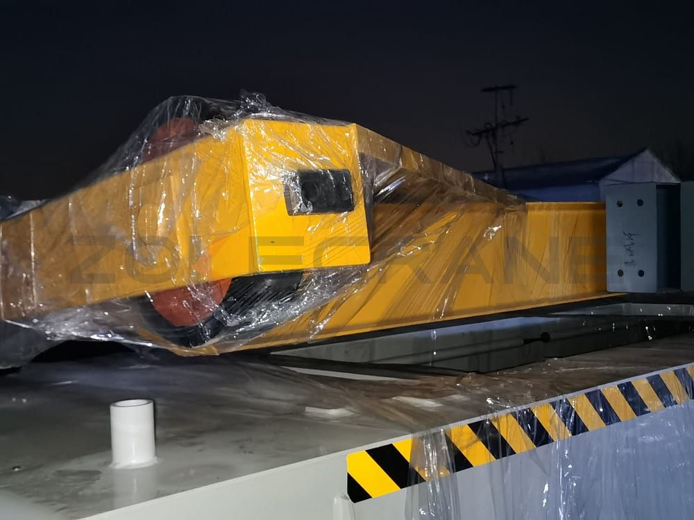  imposta la consegna manuale del carroponte monotrave in Kenya, immagine di consegna