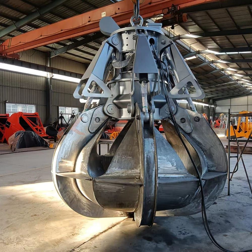 set Stainless steel grab delivery picture