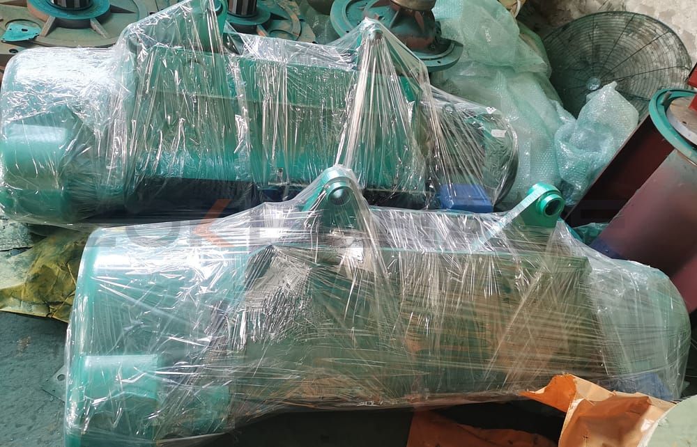 set di gru a ponte tipo LD consegnato a Tunisi paranco elettrico