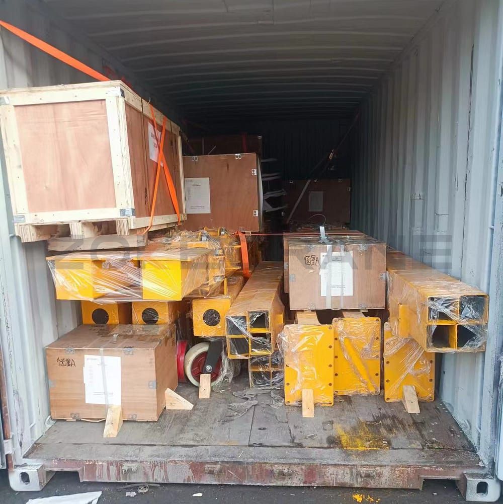  Set di gru a portale portatili Ton per la spedizione nello Zimbabwe