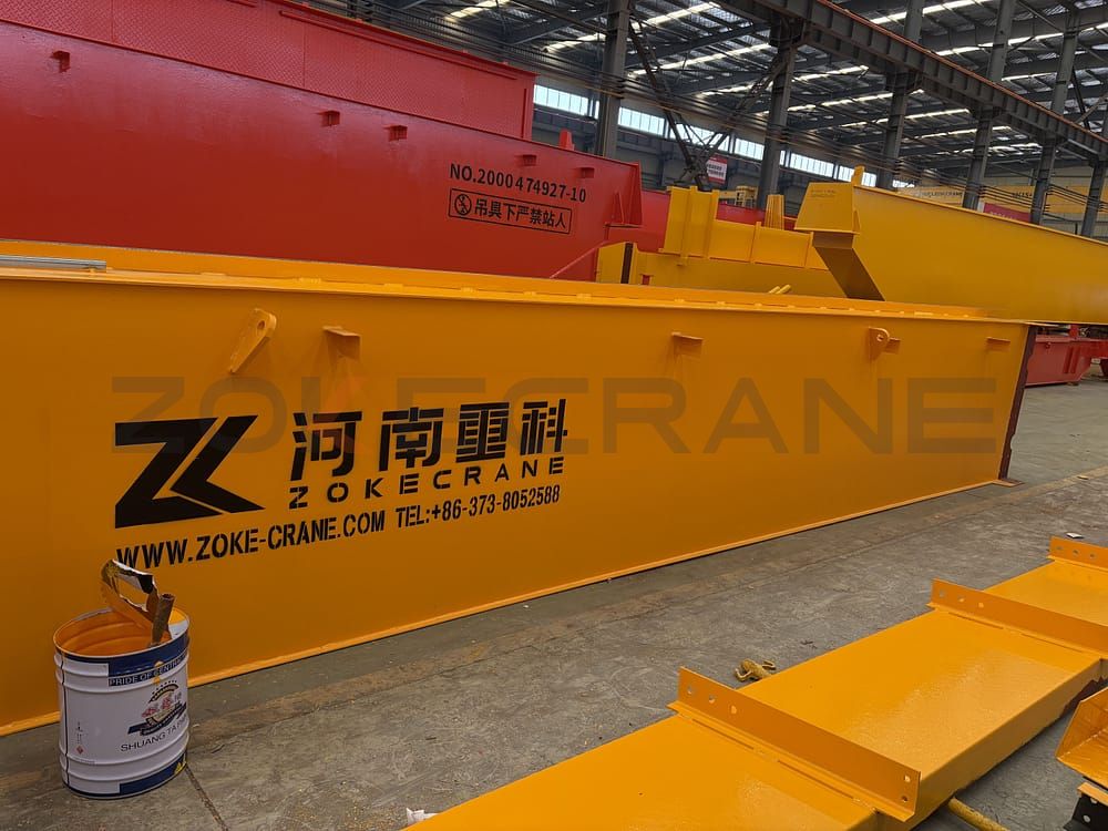  Sets of Customized European Double Girder Overhead Cranes Delivered to Algeria