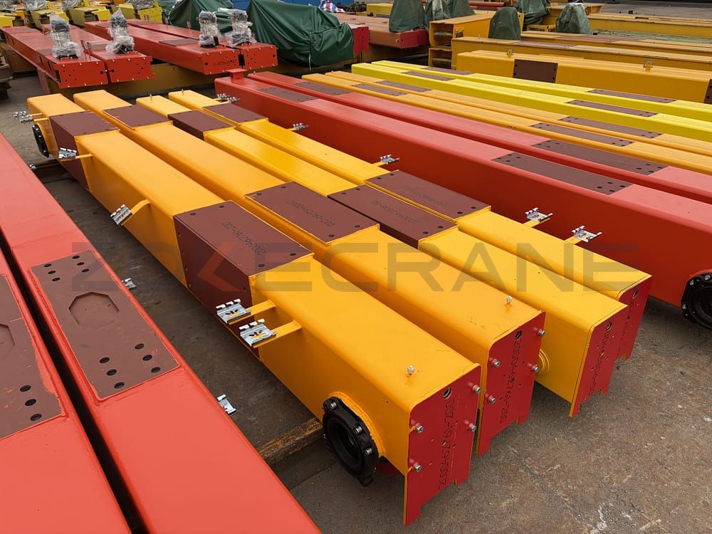  Sets of Customized European Double Girder Overhead Cranes Delivered to Algeria