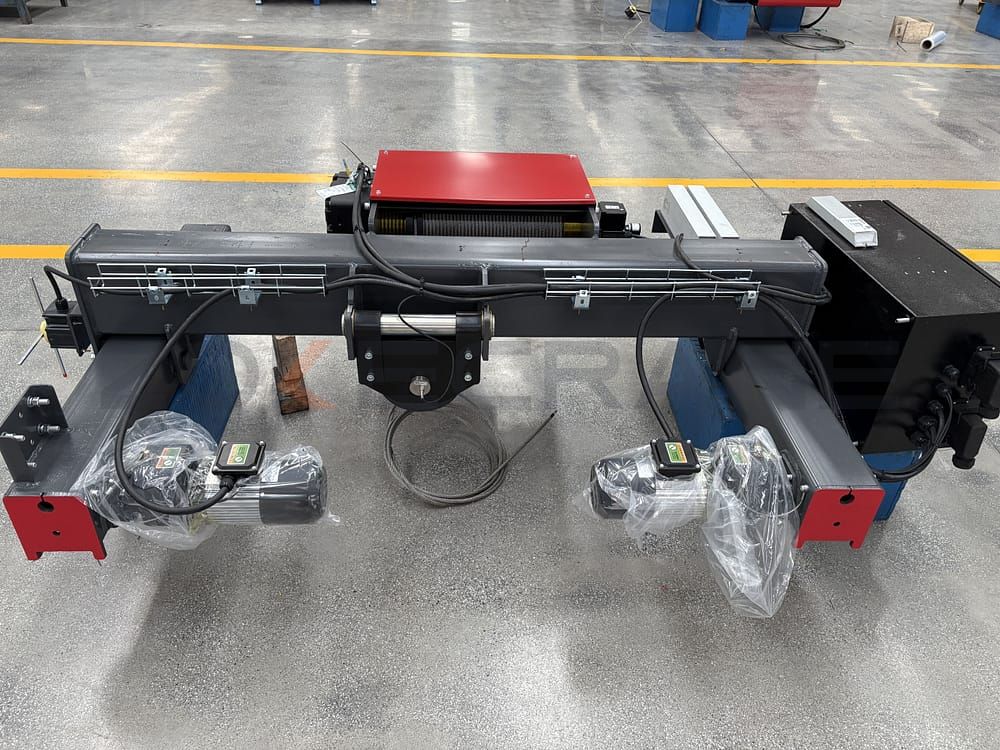  Sets of Customized European Double Girder Overhead Cranes Delivered to Algeria