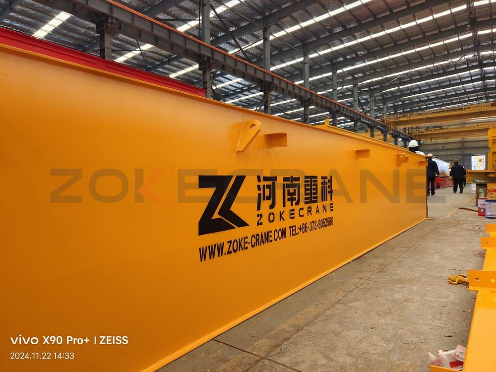  Sets of Customized European Double Girder Overhead Cranes Delivered to Algeria