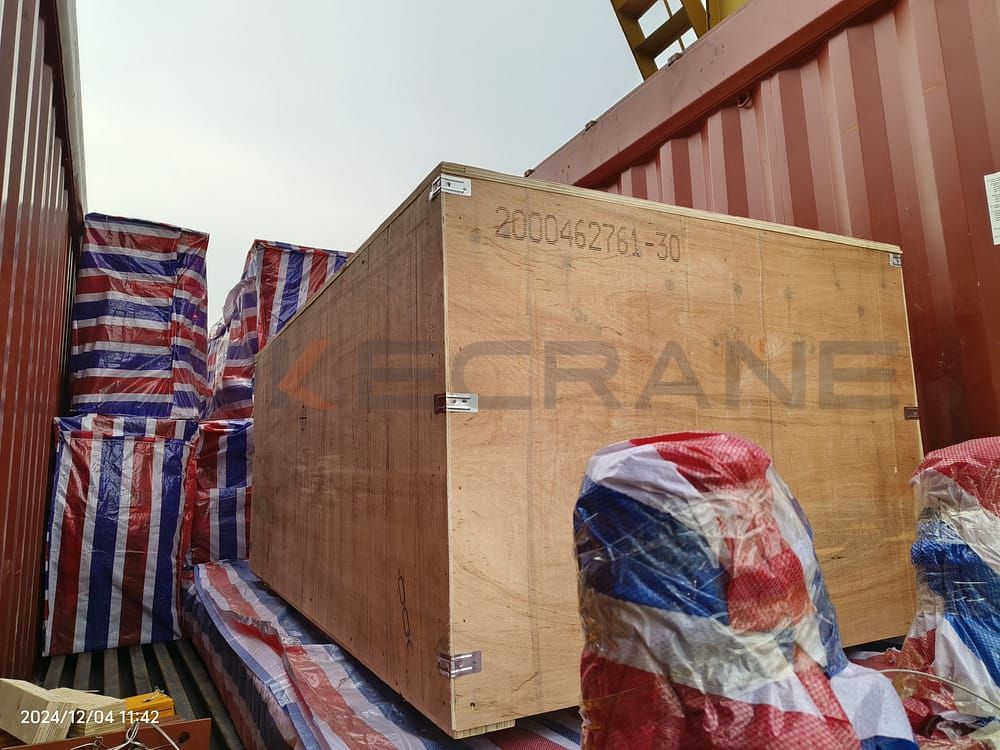  Sets of Customized European Double Girder Overhead Cranes Delivered to Algeria