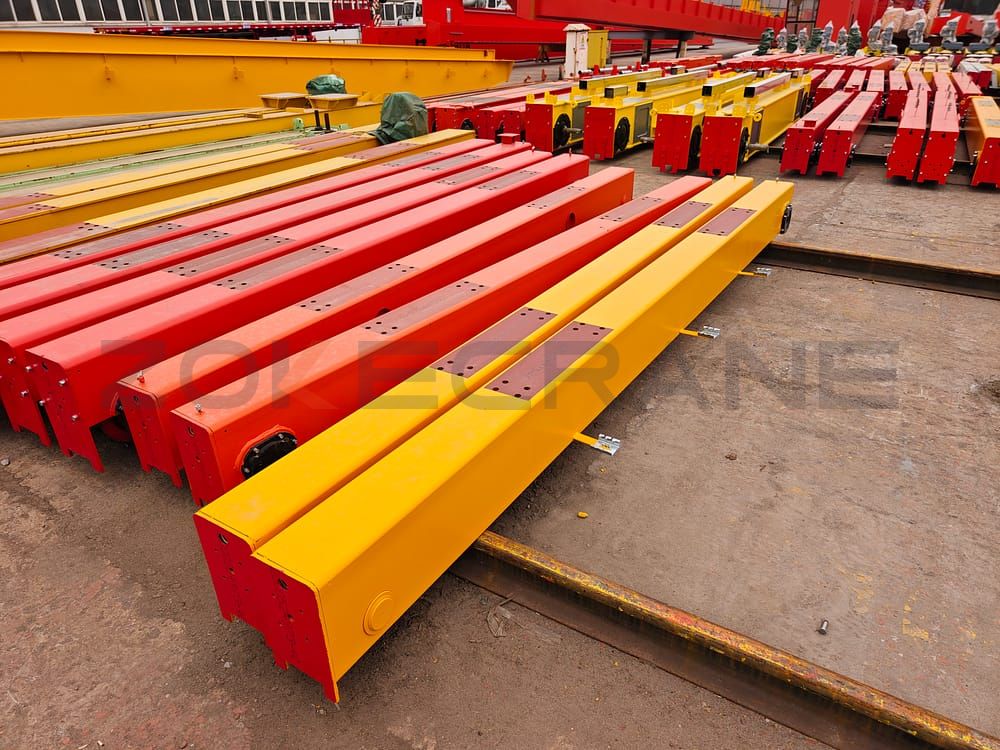 ton andton double girder overhead crane exported Algerian